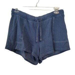 Old Navy Blue Cotton Sweat Shorts Size Large